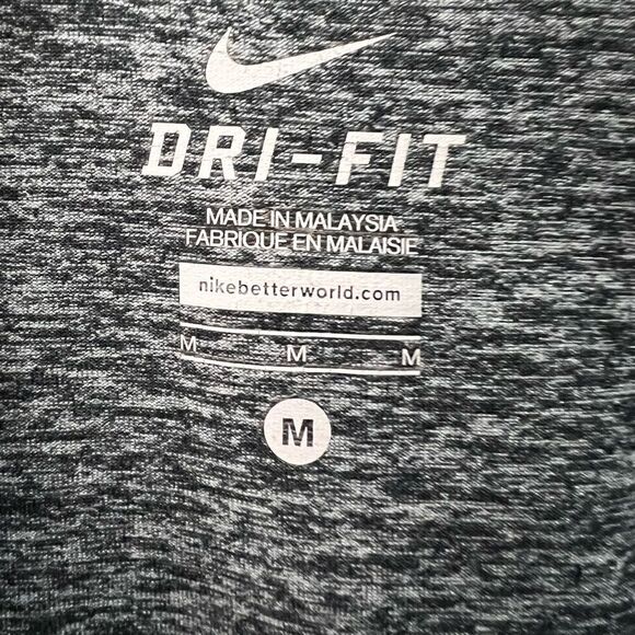 Nike run dri-fit long sleeve shirt grey size medium - Picture 10 of 15